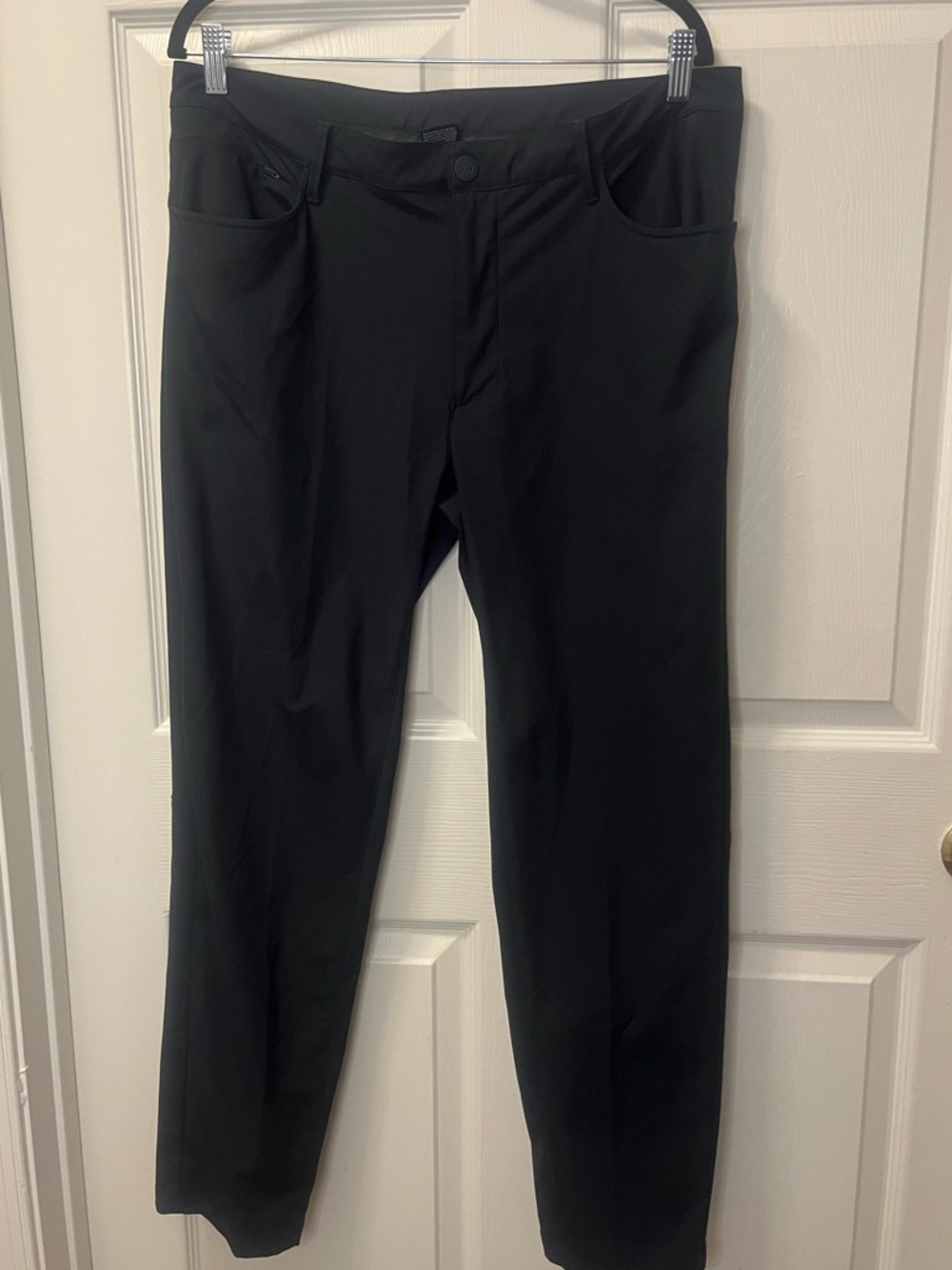 All in Motion  Black Men's Slim Performance Pants.‎ Lightweight. Size 36x30